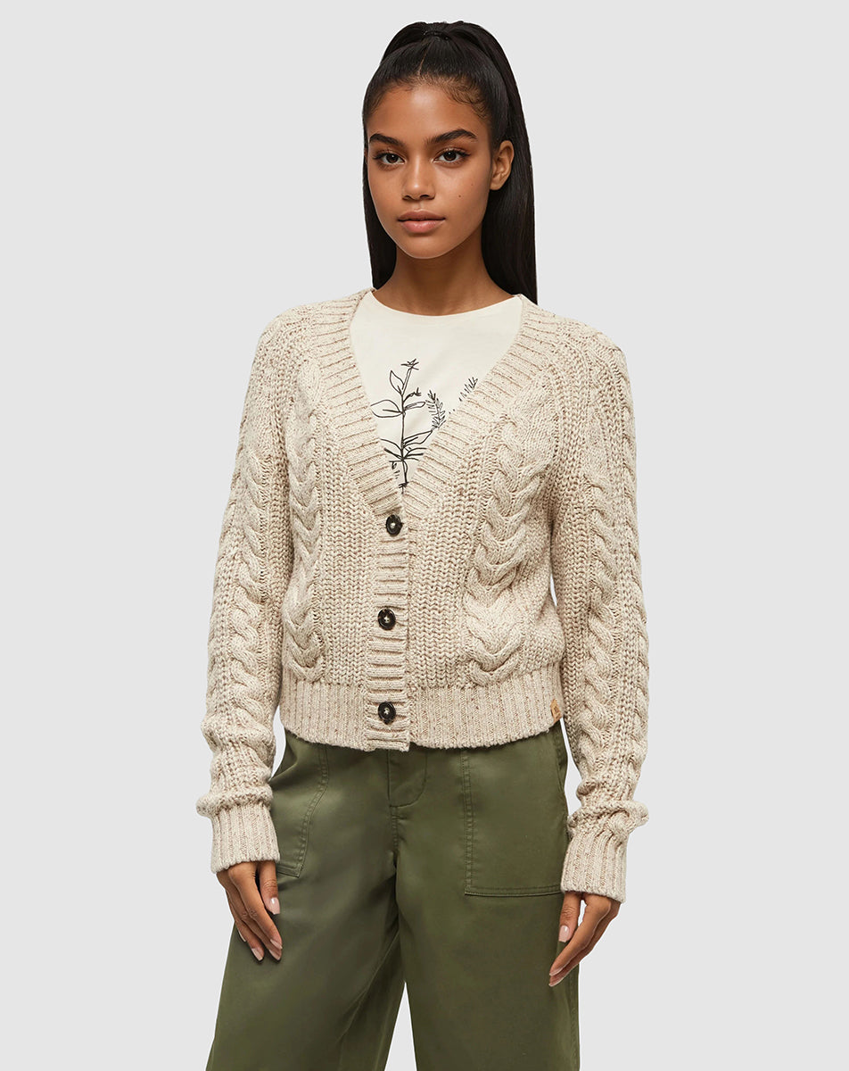 Tentree Women's Stillwater Fleck Cardigan