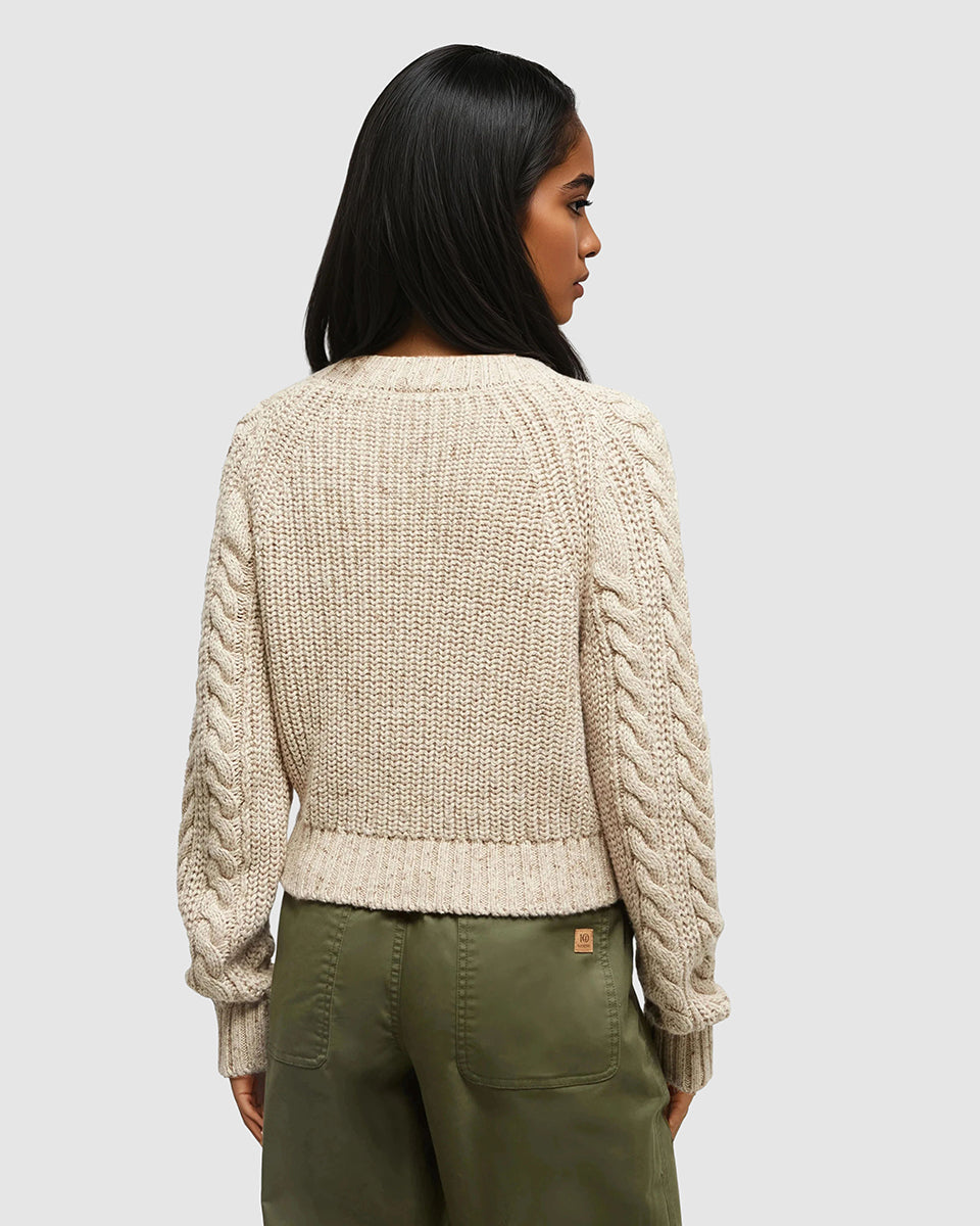 Tentree Women's Stillwater Fleck Cardigan