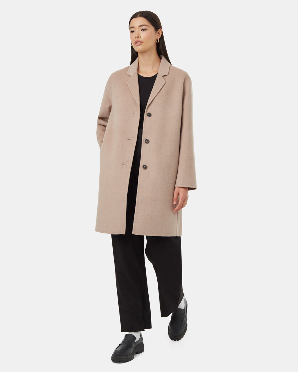 Tentree Women's Wool Longline Coat