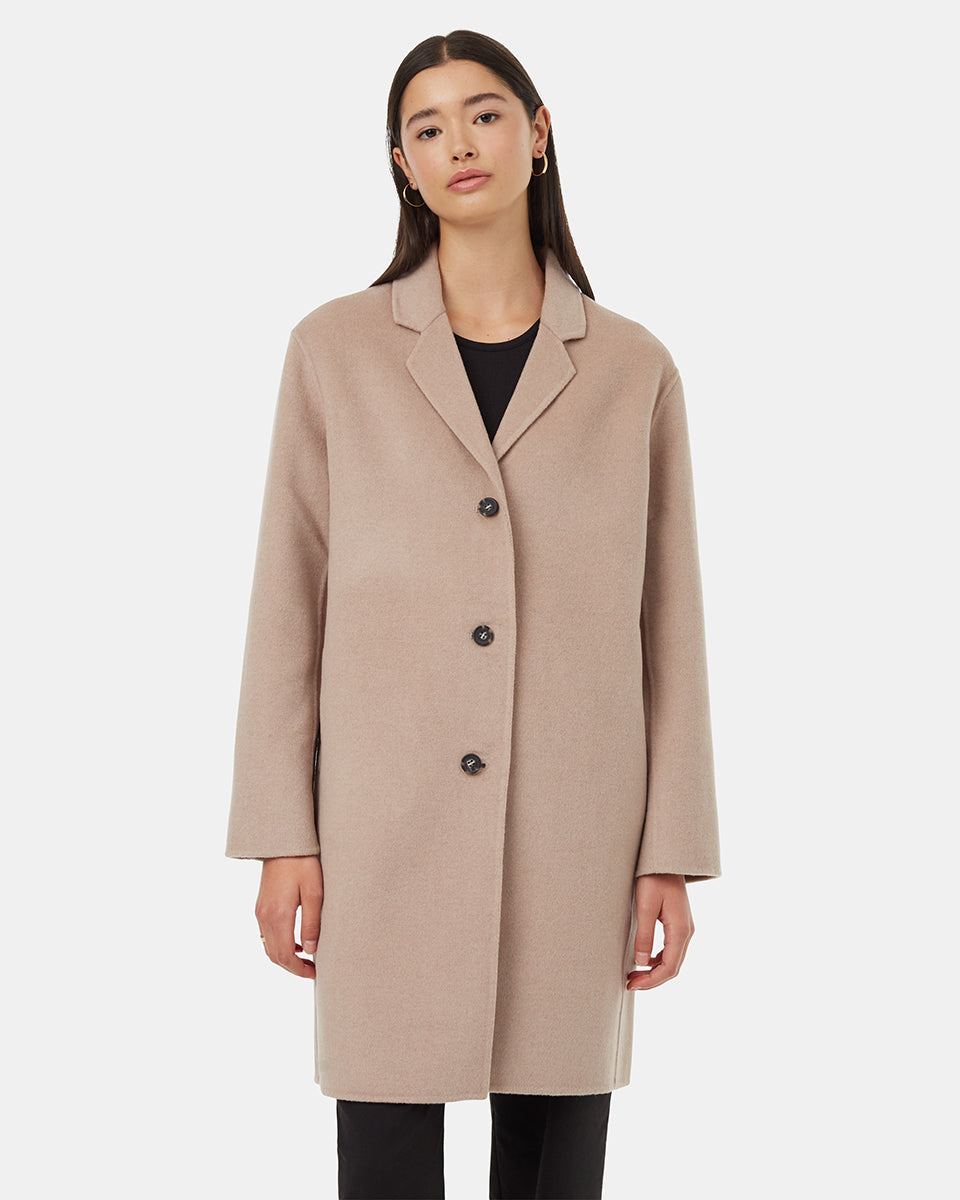 Tentree Women's Wool Longline Coat