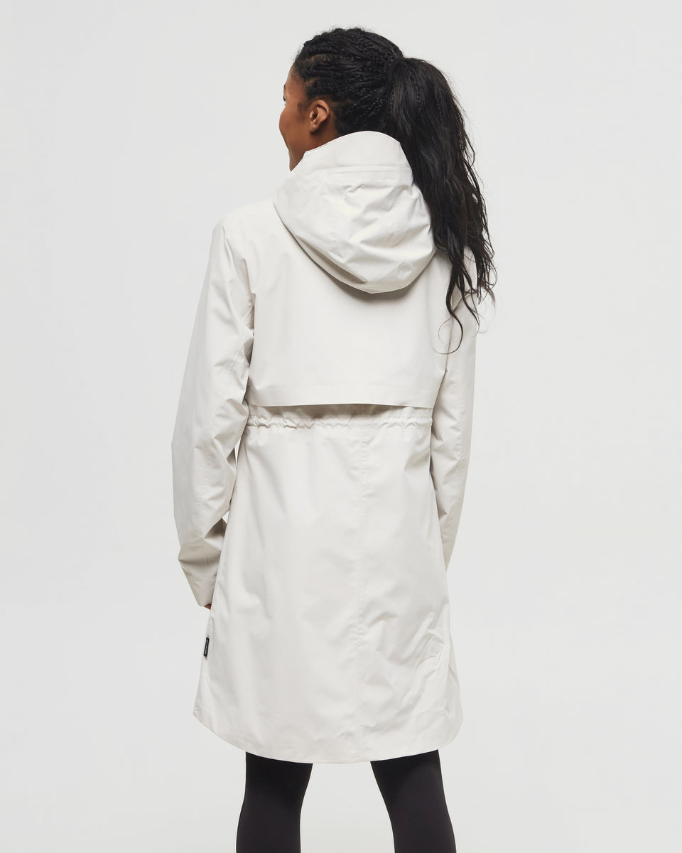 Tentree Women's Nimbus Long Rain Jacket