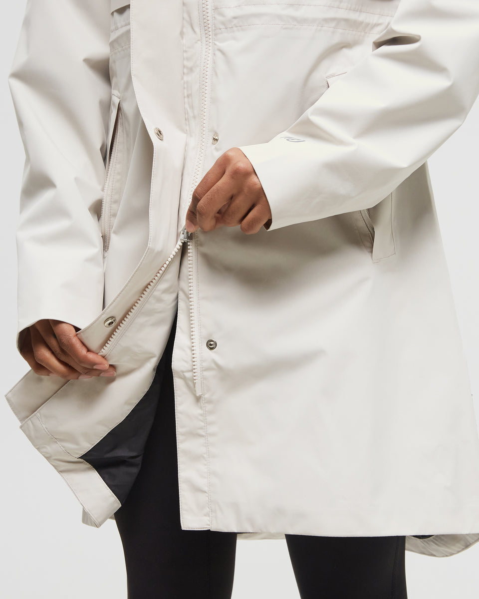 Tentree Women's Nimbus Long Rain Jacket