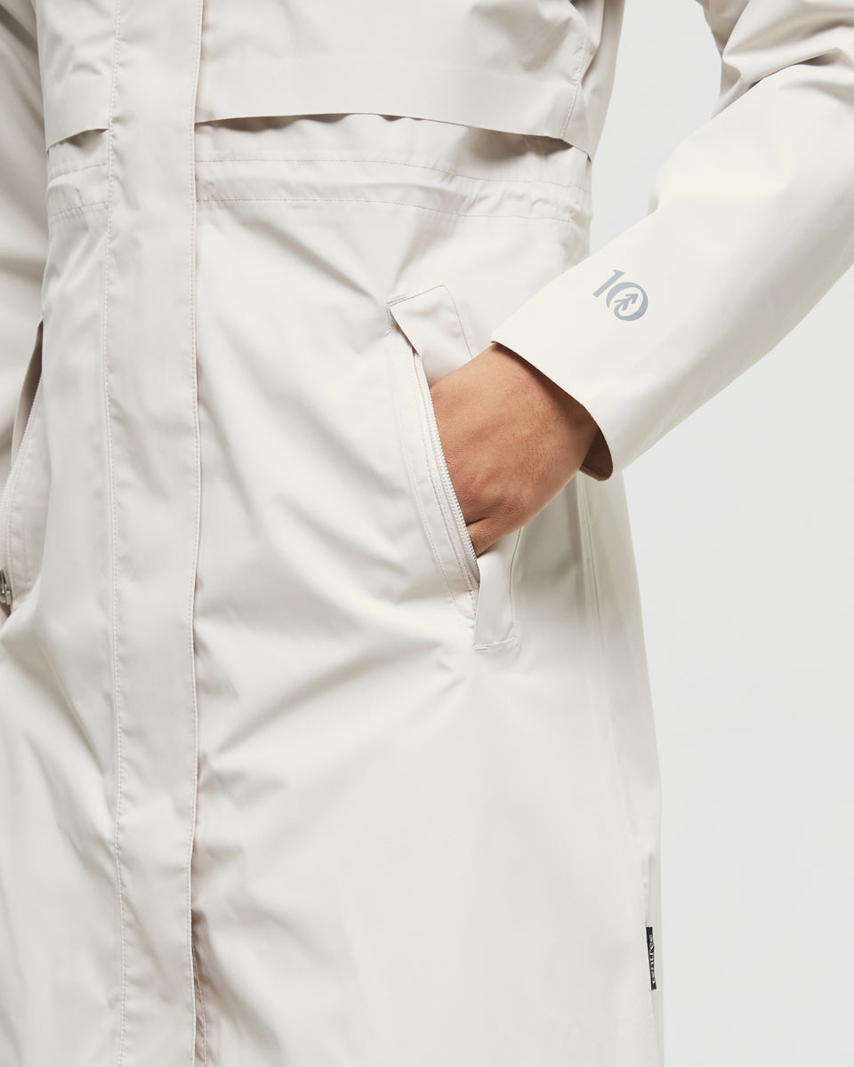 Tentree Women's Nimbus Long Rain Jacket