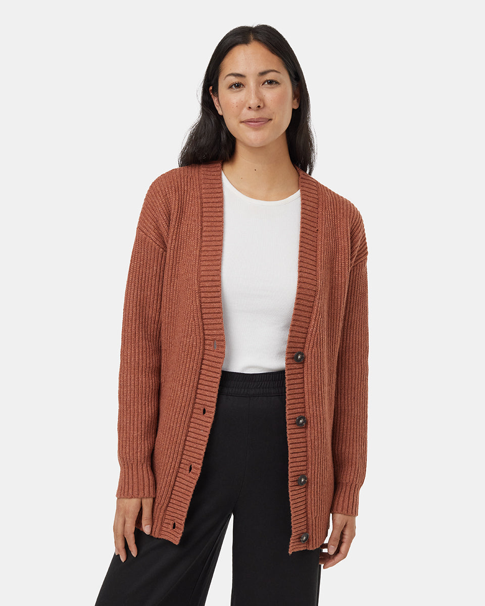 Tentree Women's Highline Oversized Button Cardigan