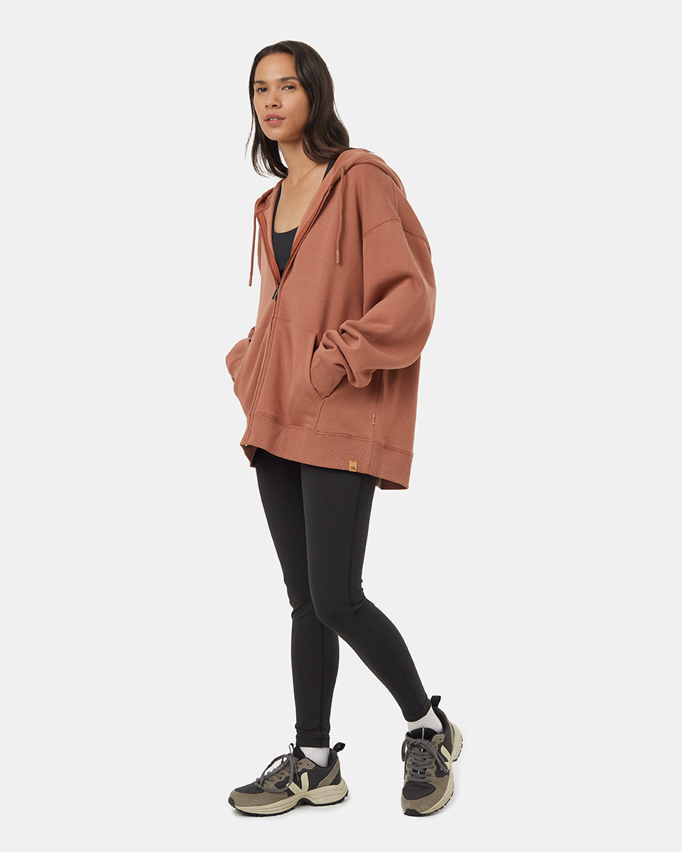 Tentree Women's TreeFleece Oversized Zip Hoodie