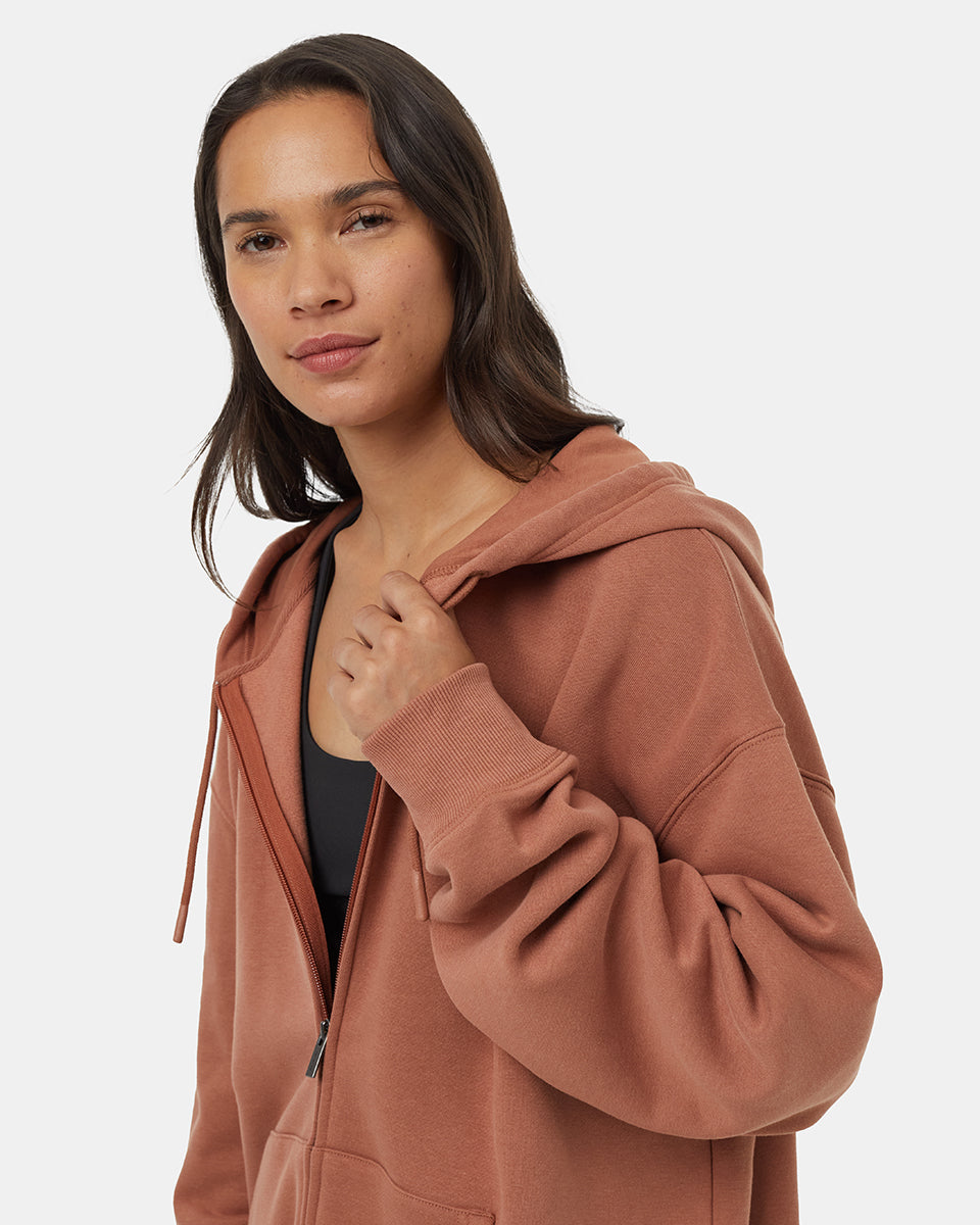 Tentree Women's TreeFleece Oversized Zip Hoodie