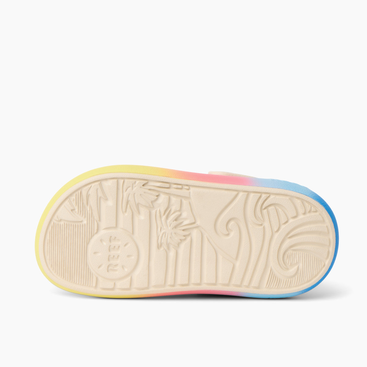 Reef Kids Little  Rio Slide Girls Blue Ombre