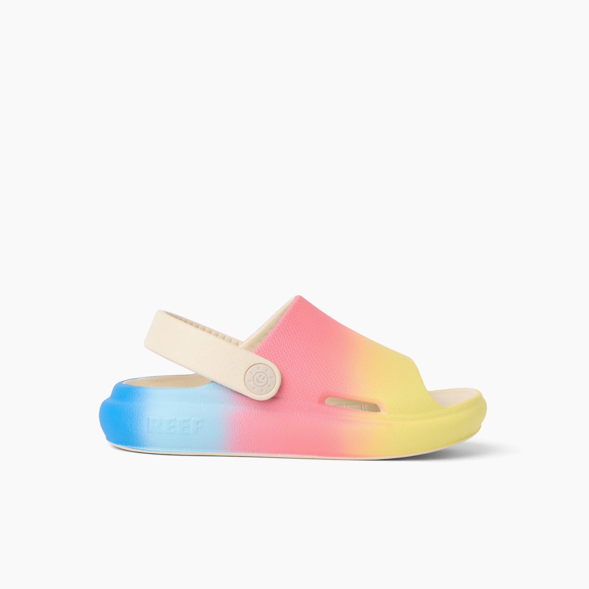 Reef Kids Little  Rio Slide Girls Blue Ombre