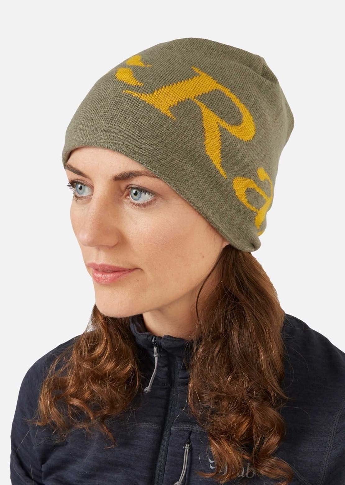 Rab Unisex Logo Beanie Light Khaki/Sahara