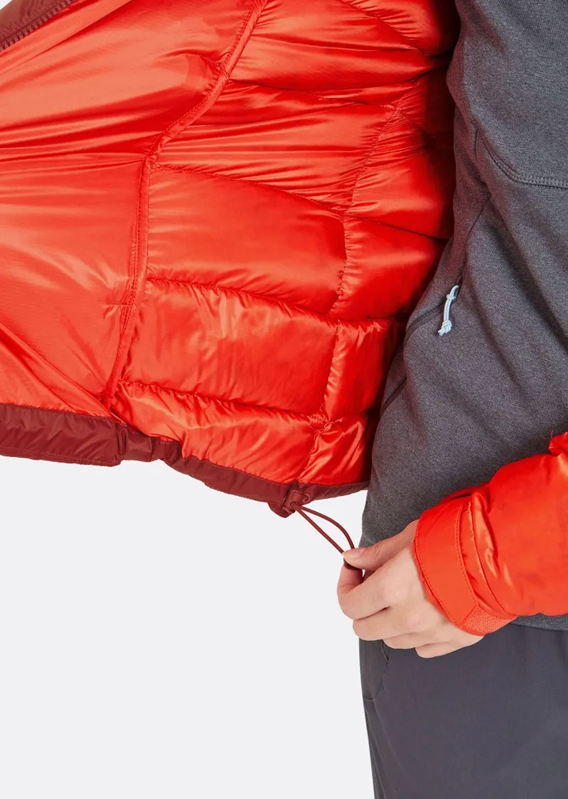 Rab Women's Glaceon Pro Jacket Red Grapefruit / Tuscan Red