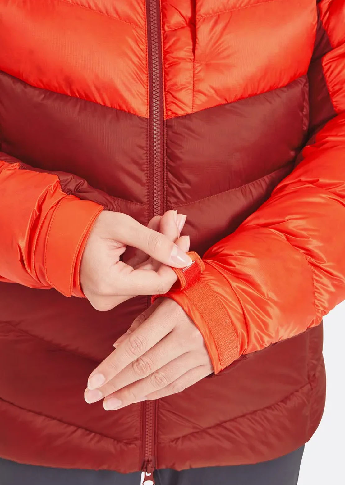 Rab Women's Glaceon Pro Jacket Red Grapefruit / Tuscan Red