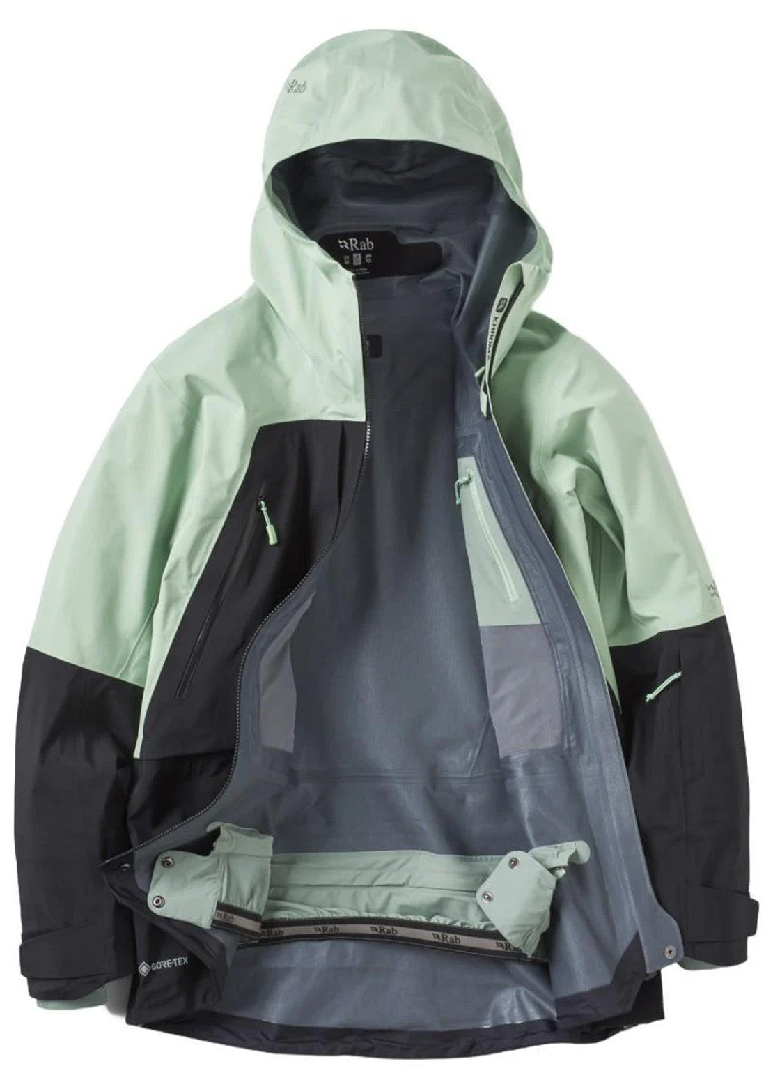 Rab Women's Khroma Converge Jacket Fig Green/Black