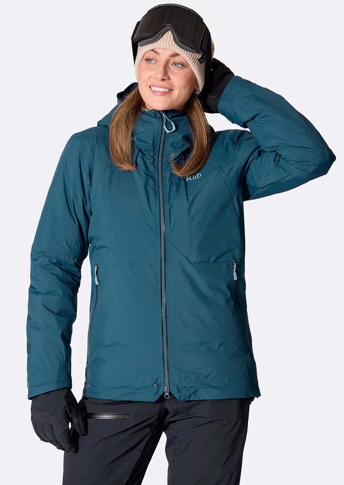 Rab Women's Optical Down Jacket Tempest Blue
