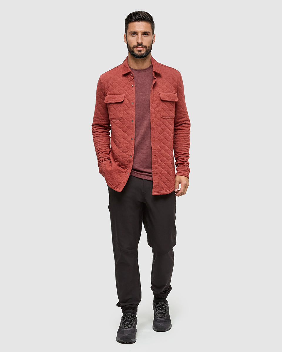 Tentree Men's Quilted Colville Overshirt