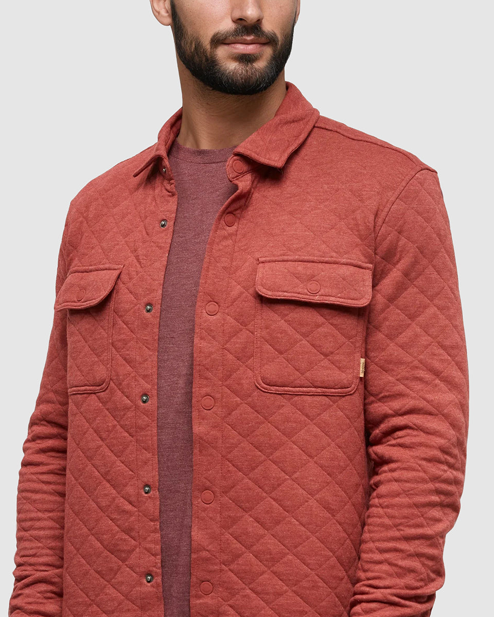 Tentree Men's Quilted Colville Overshirt