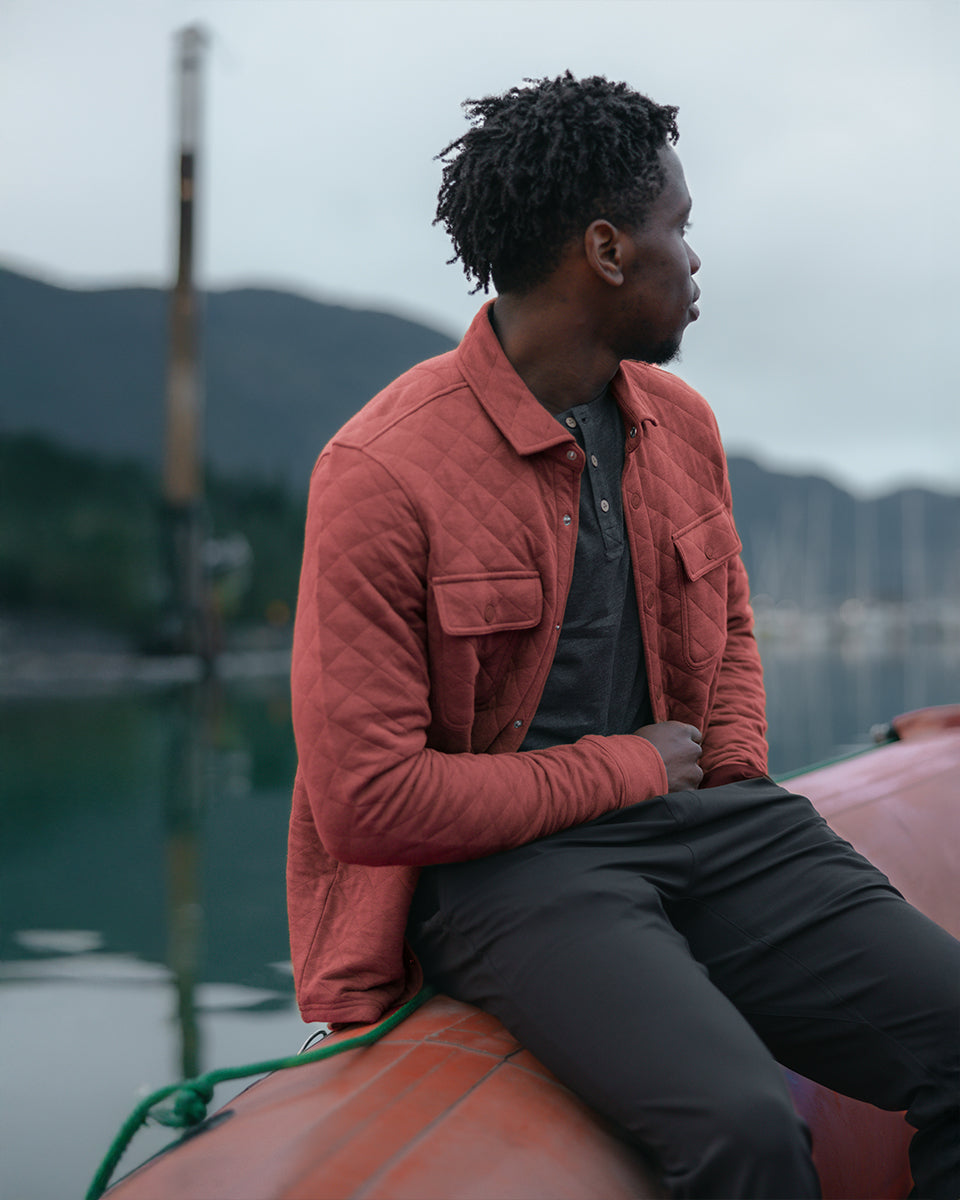 Tentree Men's Quilted Colville Overshirt