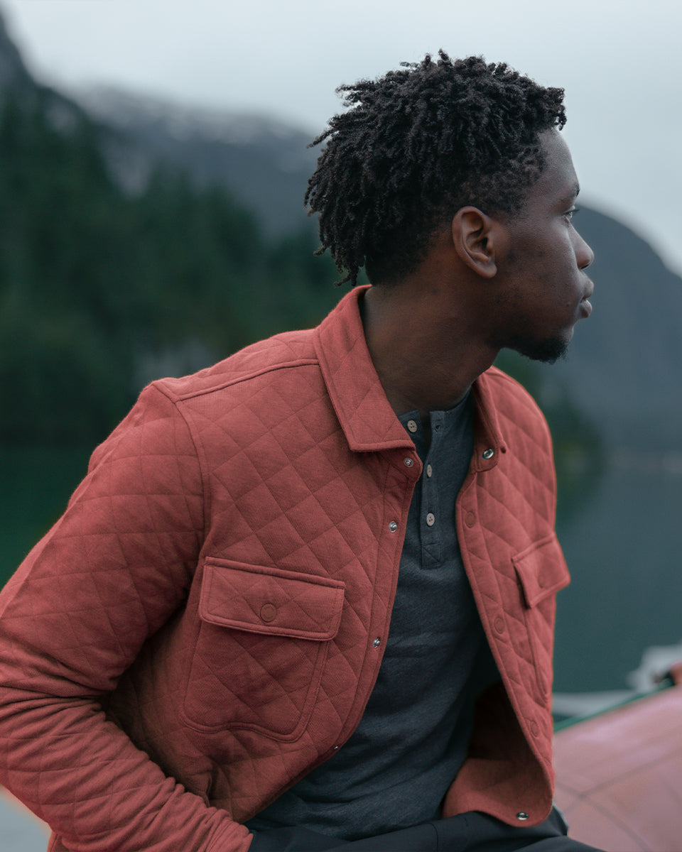 Tentree Men's Quilted Colville Overshirt