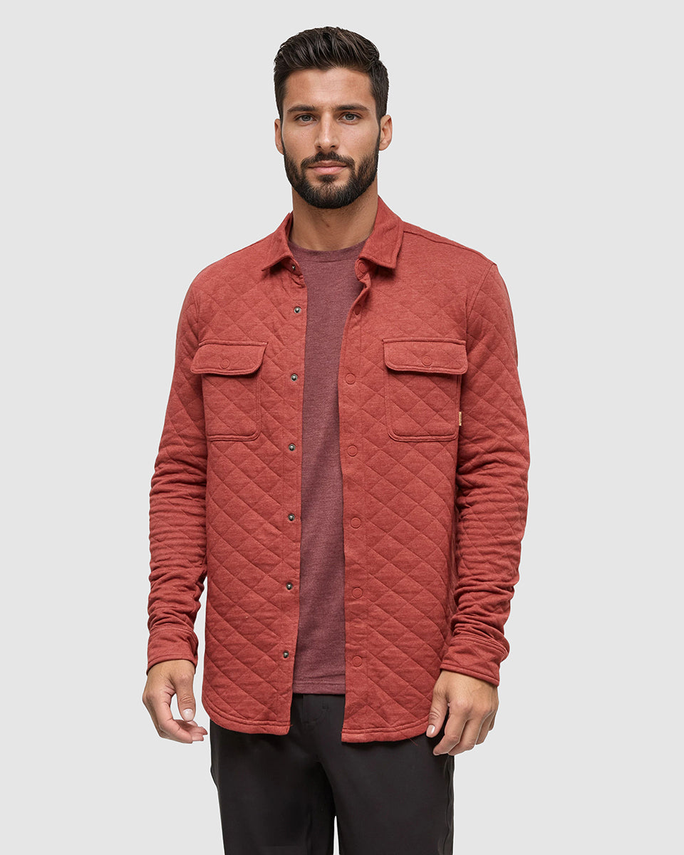 Tentree Men's Quilted Colville Overshirt