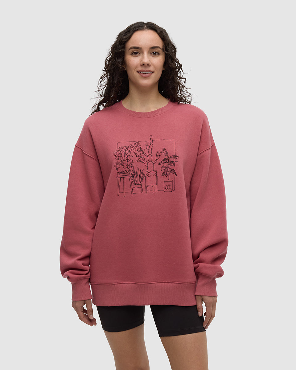 Tentree Women's Plant Club Relaxed Crew
