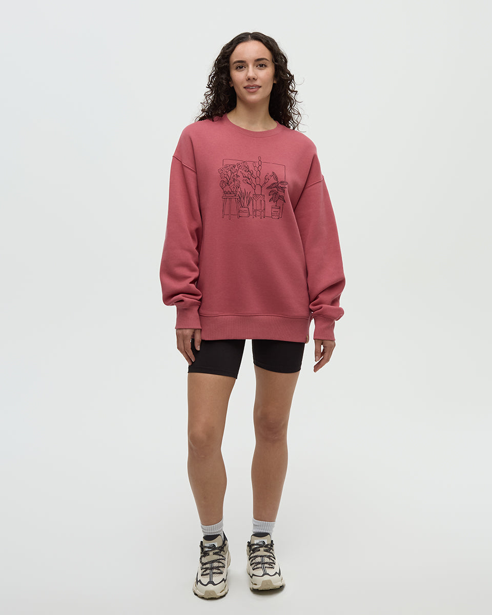 Tentree Women's Plant Club Relaxed Crew