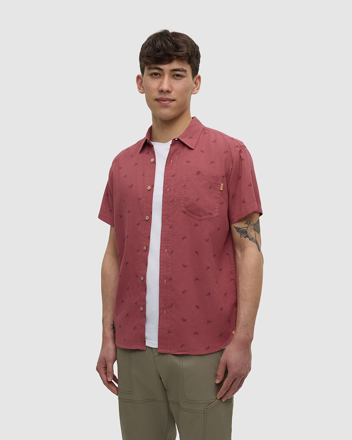 Tentree Men's Bike Around Mancos Shirt