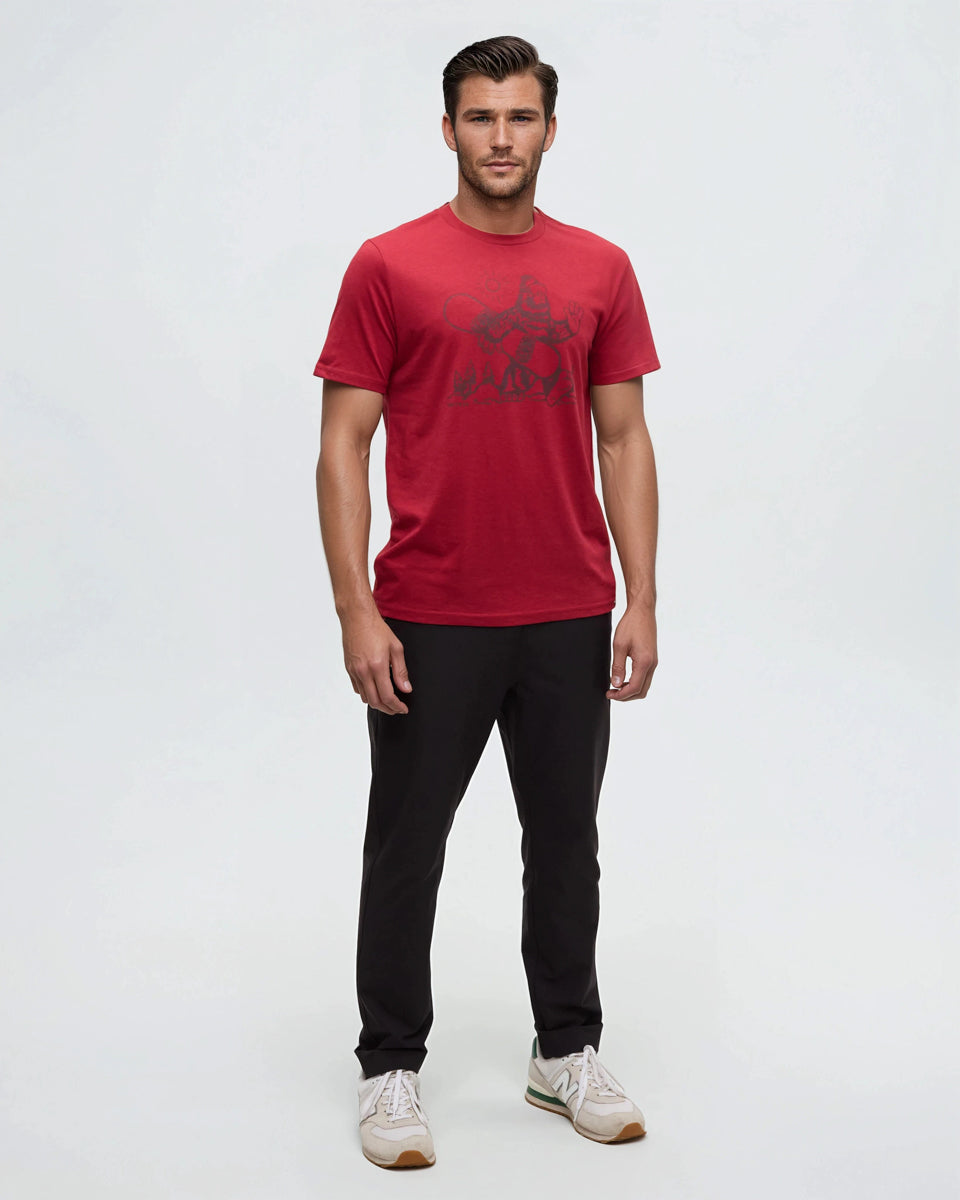 Tentree Men's Sasquatch Sends It T-Shirt