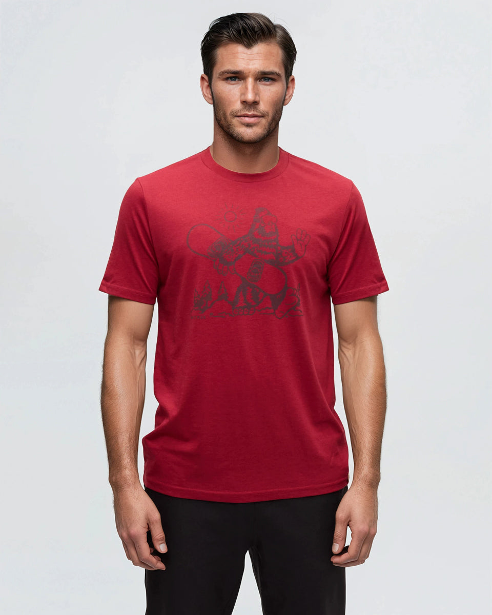 Tentree Men's Sasquatch Sends It T-Shirt