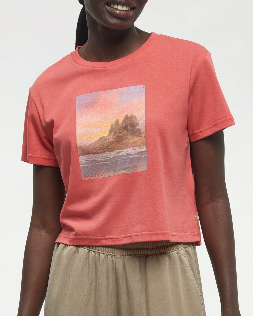 Tentree Women's Breakwater Crop T-Shirt
