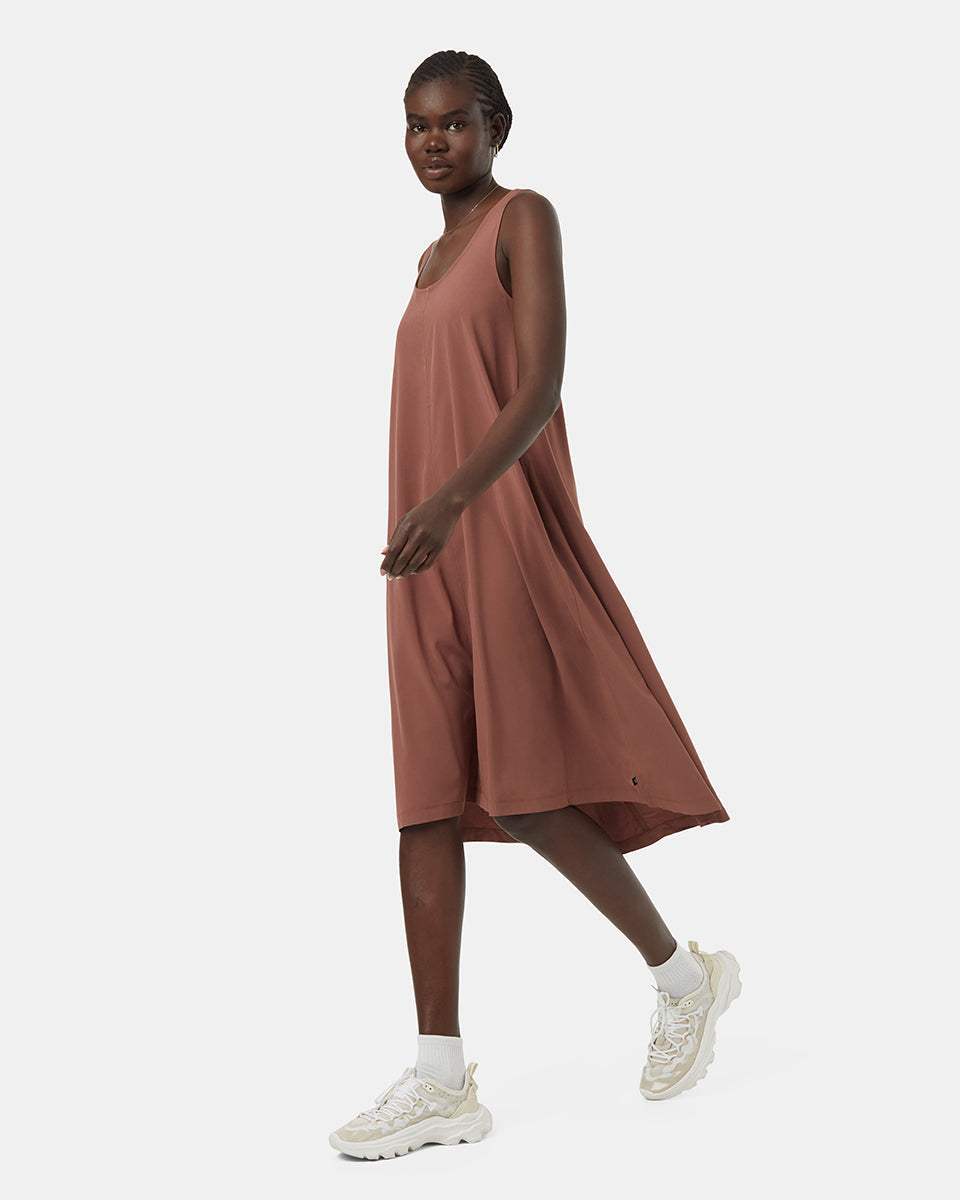 Tentree Women's InMotion Sleeveless Midi Dress