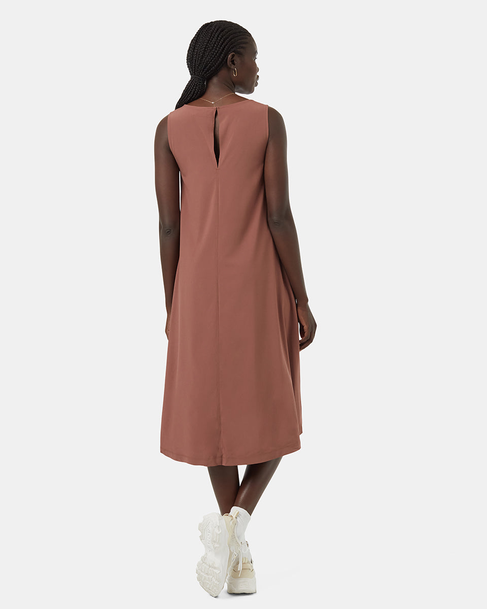 Tentree Women's InMotion Sleeveless Midi Dress