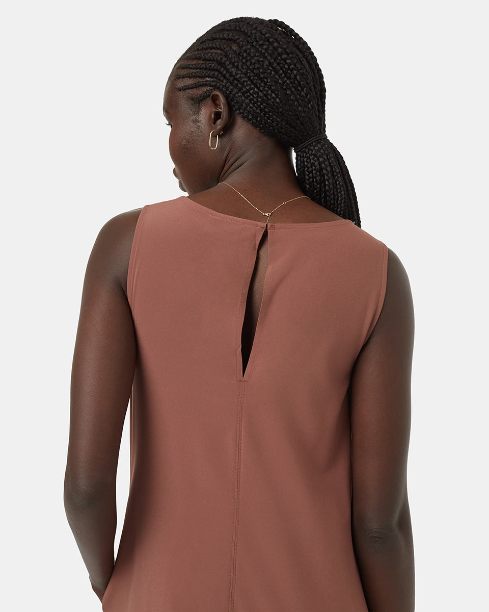 Tentree Women's InMotion Sleeveless Midi Dress