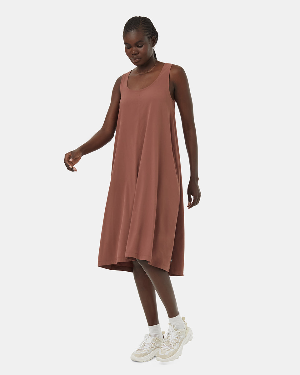 Tentree Women's InMotion Sleeveless Midi Dress