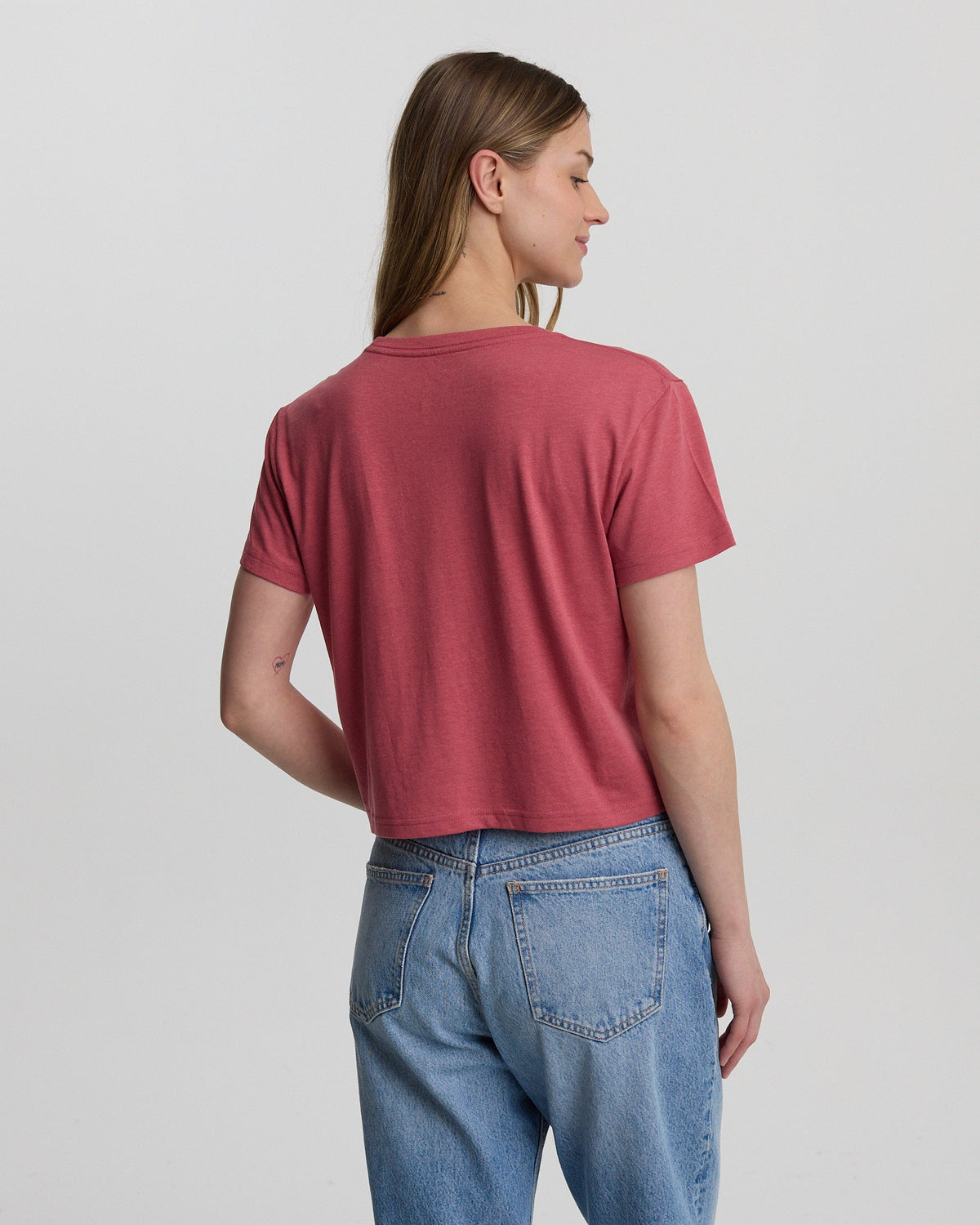 Tentree Women's Lake View Crop T-Shirt