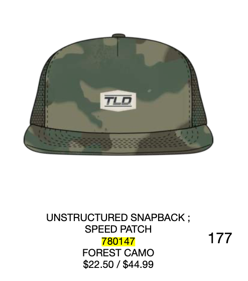 Troy Lee Men&#39;s Unstructured Snapback Cap
