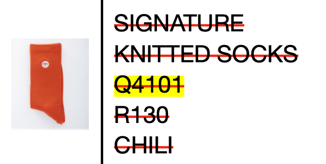 Peppermint Women's Signature Knitted Socks Chili