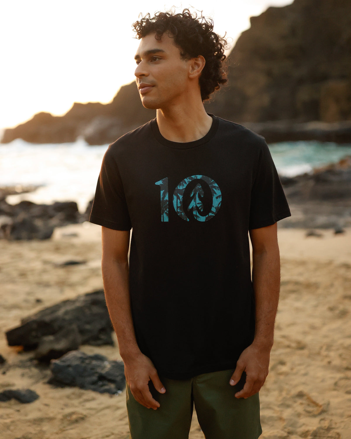 Tentree Men's Haiti Palm Logo T-Shirt