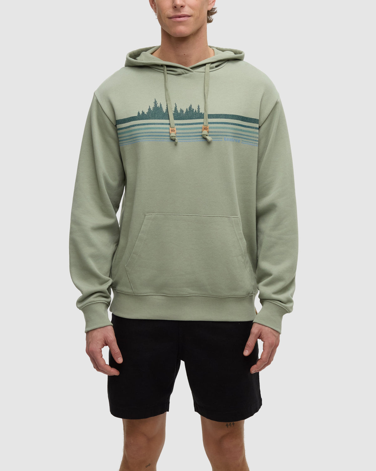 Wildfire Retro Treeline Relaxed Hoodie