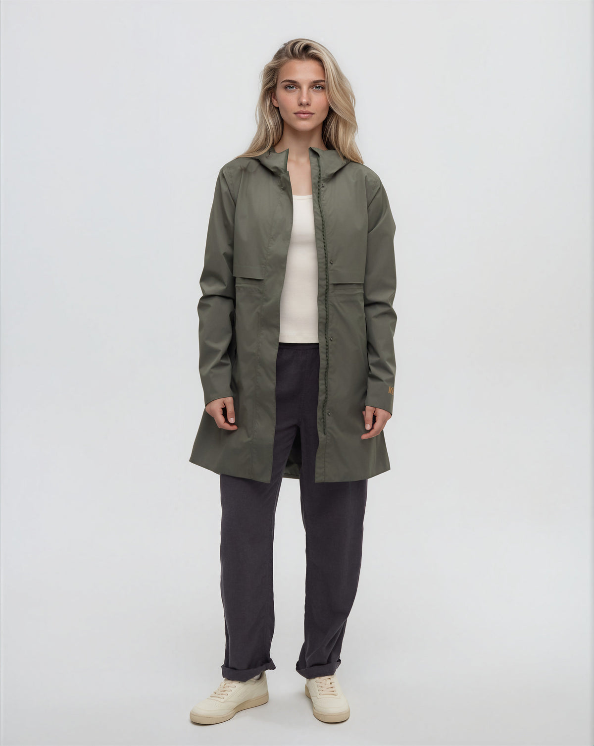 Tentree Women's Nimbus Long Rain Jacket