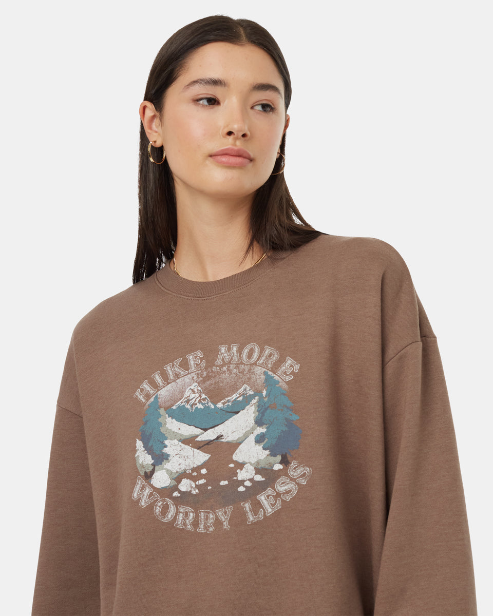 Tentree Women's Hike More Oversized Crew