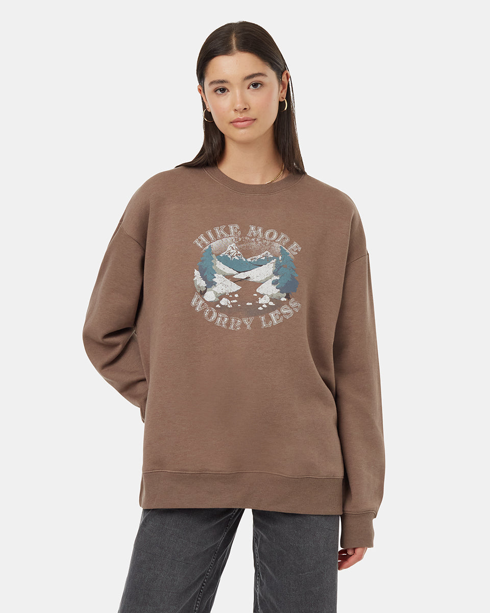 Tentree Women's Hike More Oversized Crew