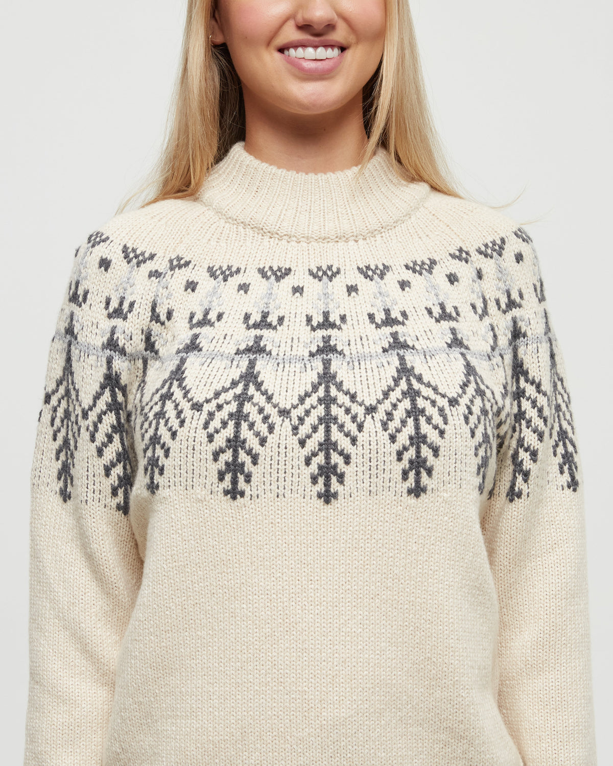 Tentree Women's Highline Wool Intarsia Sweater