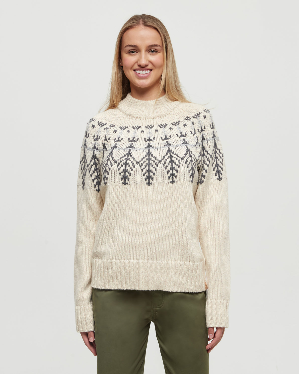 Tentree Women's Highline Wool Intarsia Sweater