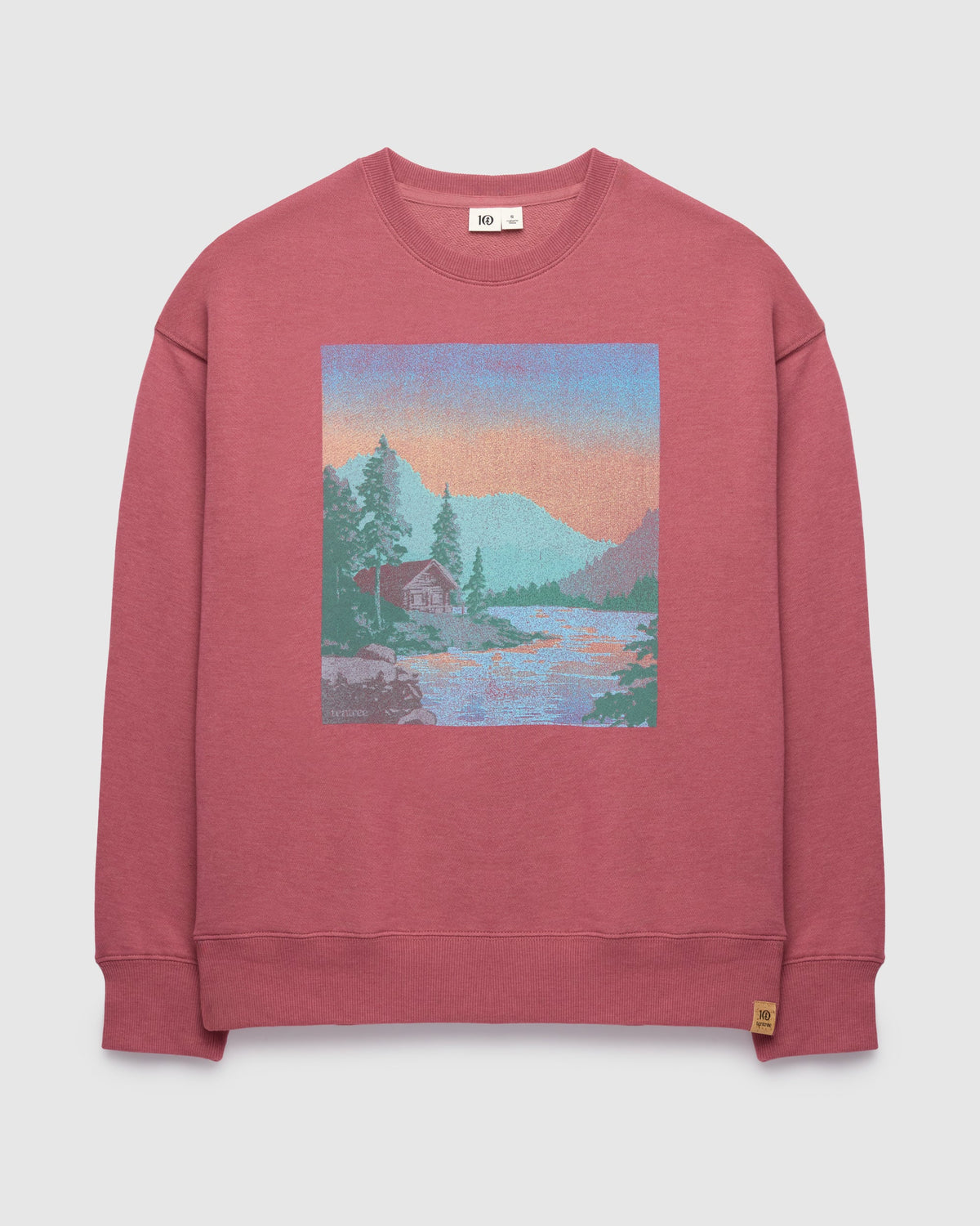 Tentree Women's Washed Lakeshore Relaxed Crew
