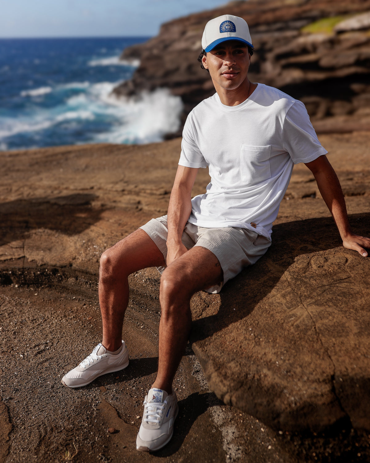 Tentree Accessories Sunrise Logo Elevation Hat