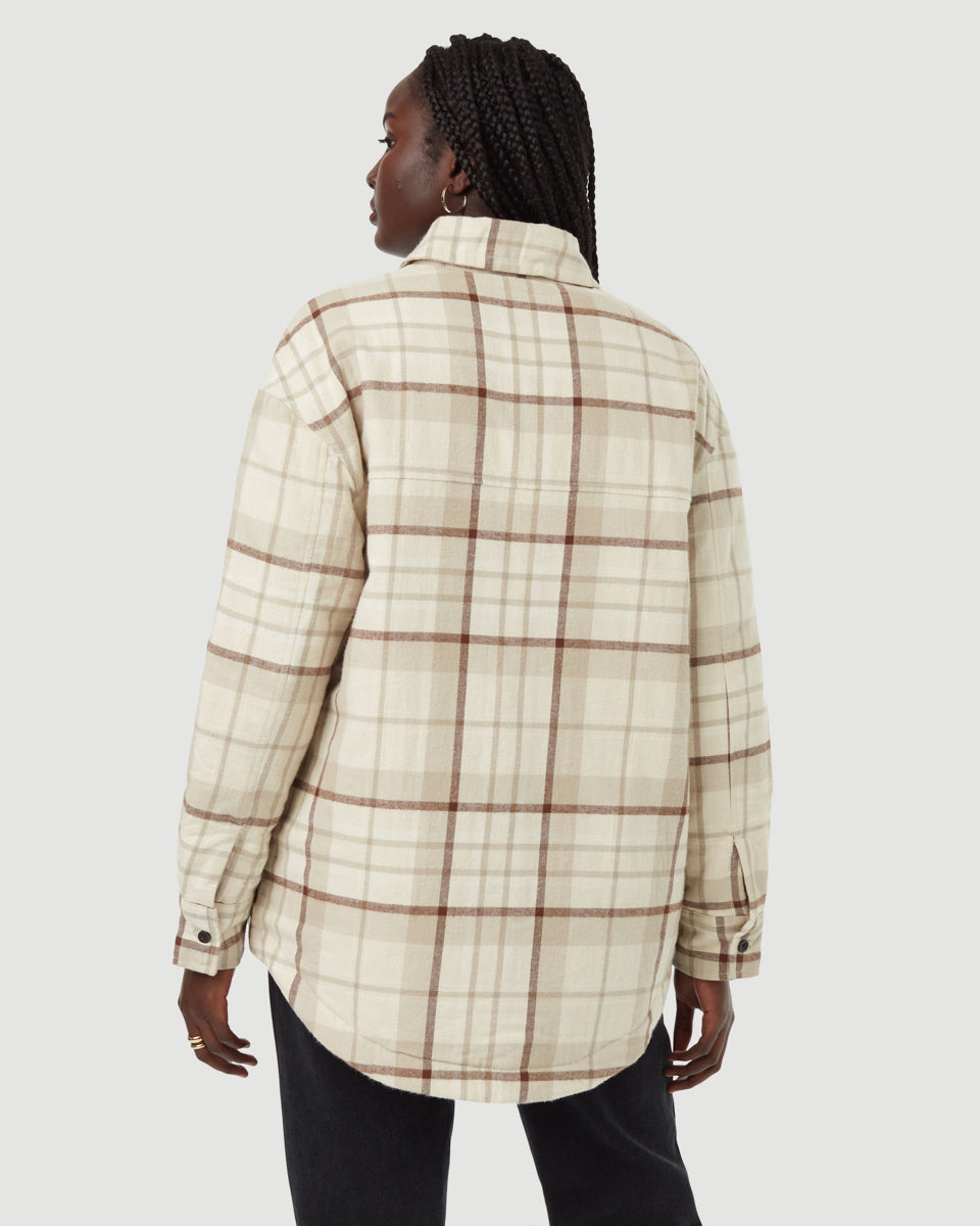 Tentree Women's Kapok Flannel Insulated Jacket