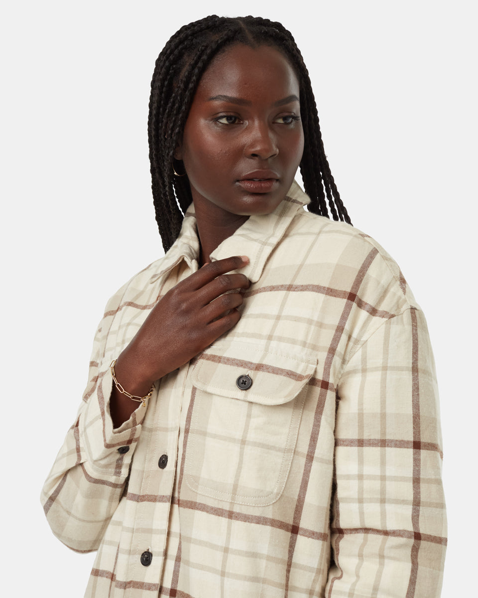 Tentree Women's Kapok Flannel Insulated Jacket