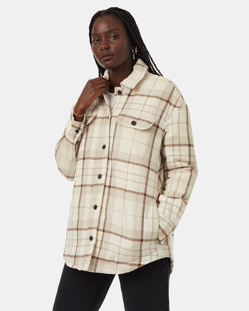 Tentree Women's Kapok Flannel Insulated Jacket