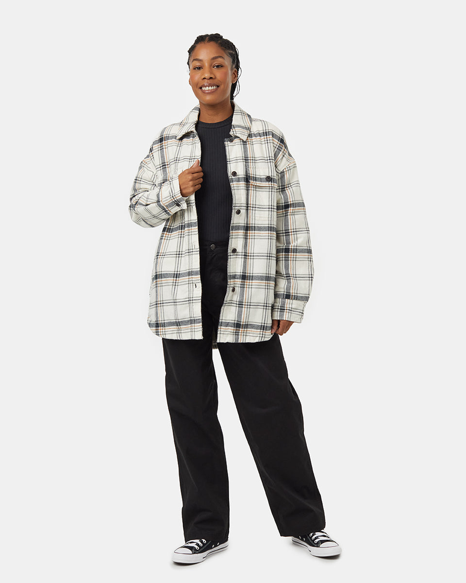 Tentree Women's Kapok Flannel Insulated Jacket