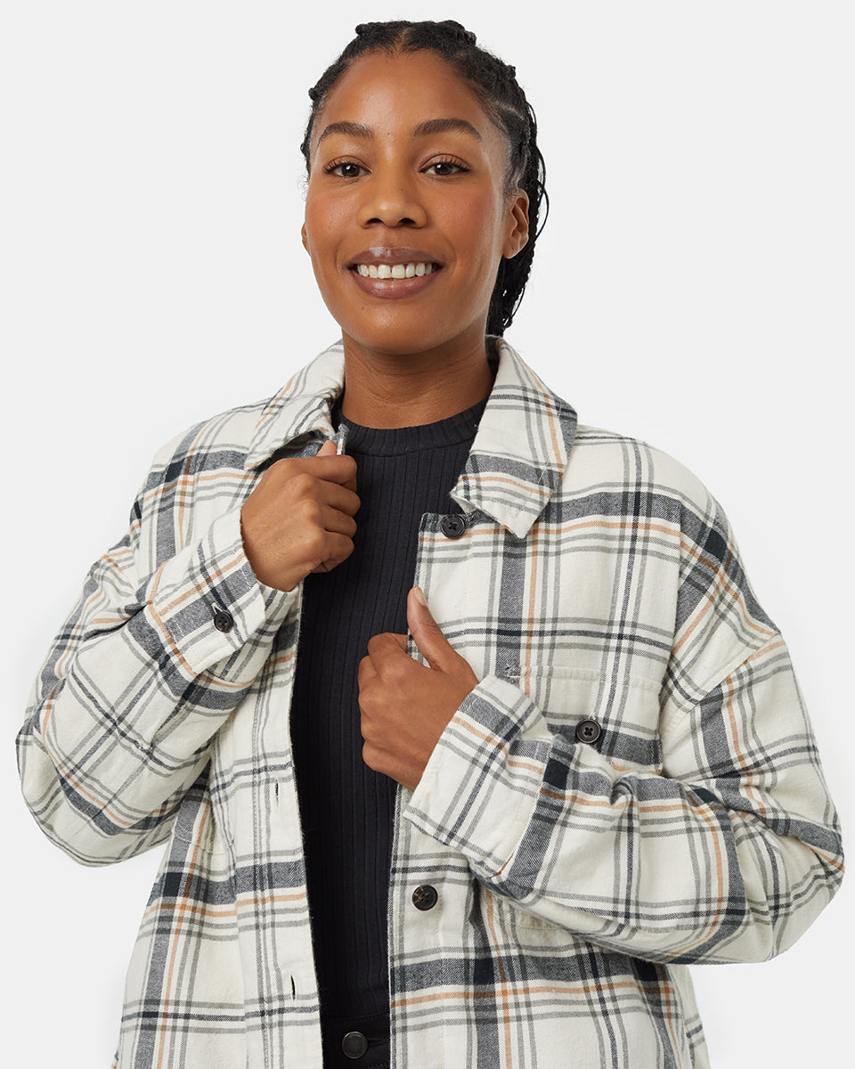Tentree Women's Kapok Flannel Insulated Jacket