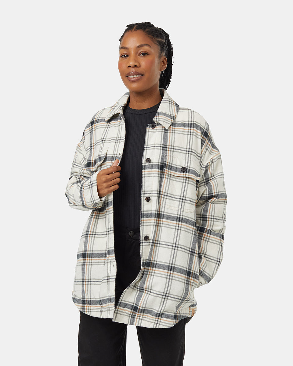 Tentree Women's Kapok Flannel Insulated Jacket